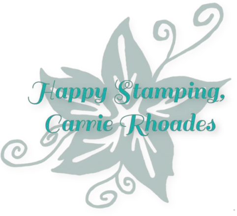 Carrie Stamps Tutorial Decorative Png Thanks For Watching Transparent