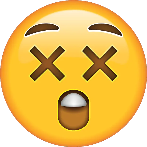 Surprised Face Emoji Png 5 Image Dizzy Face Emoji Shocked Emoji Transparent Background