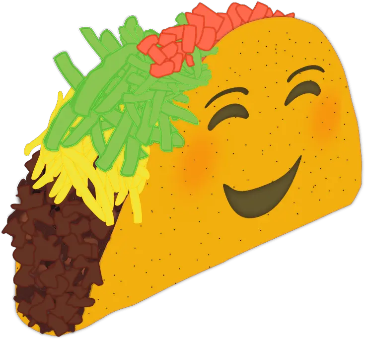 Emoji Smiley Face With Taco Png Taco Emoji Png