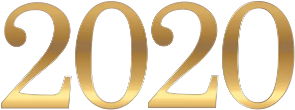 Gold 2020 Png Clipart 2020 Png Happy New Year 2020 Png