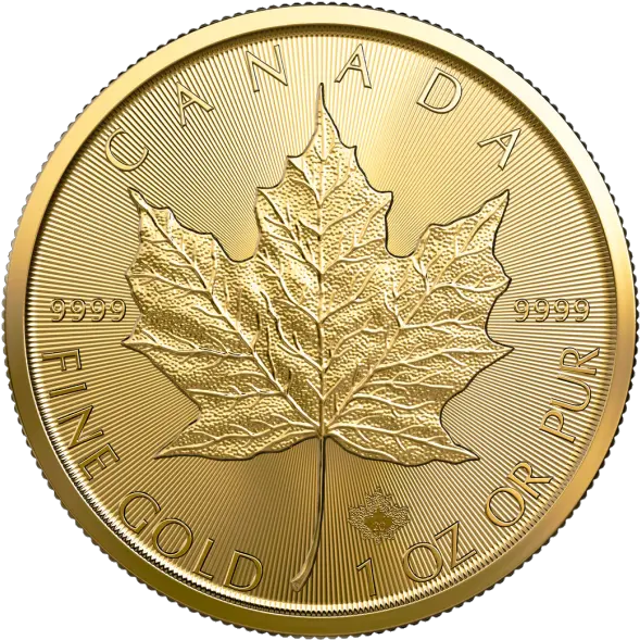 1 Oz Gold Maple Leaf 2020 Canadian Silver Maple Leaf Png Canada Maple Leaf Png