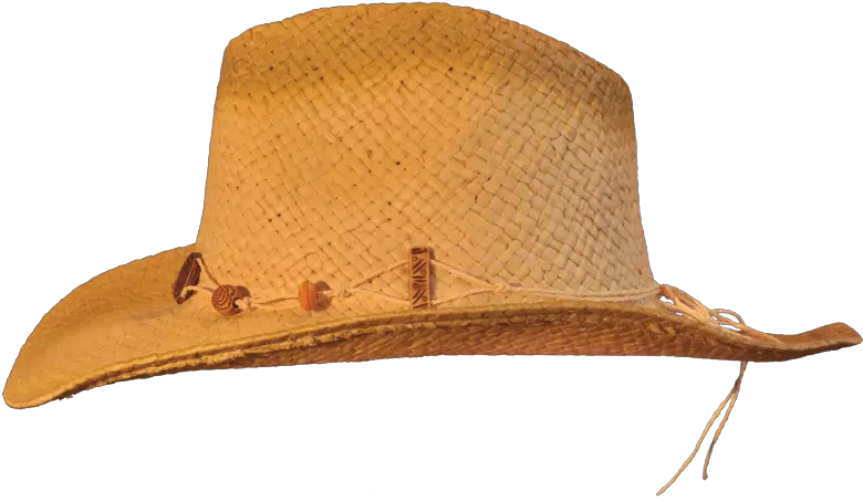 Download Hd Straw Cowboy Hat Png Cowboy Hat Png Side Backwards Hat Png