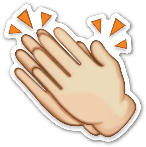 Emoji Symbols Aplauso Png Praying Hands Emoji Png