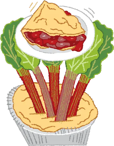 Download Hd Simply Rhubarb Pie Rhubarb Pie Clipart Rhubarb Pie Png Pie Clipart Png