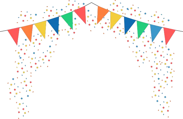 Confetti Balloons Png