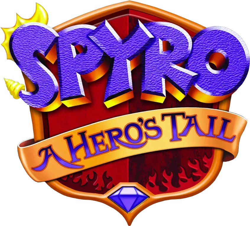 New Clear Logos For Spyro Games Spyro A Tail Png Spyro Png