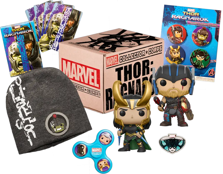Download Cool Box De Thor Ragnarok Collector Corps Thor Marvel Collector Corps Thor Ragnarok Png Thor Png