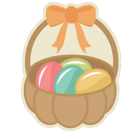 Easter Eggs In Basket Svg Cutting Files Egg Easter Illustration Png Egg Transparent Background