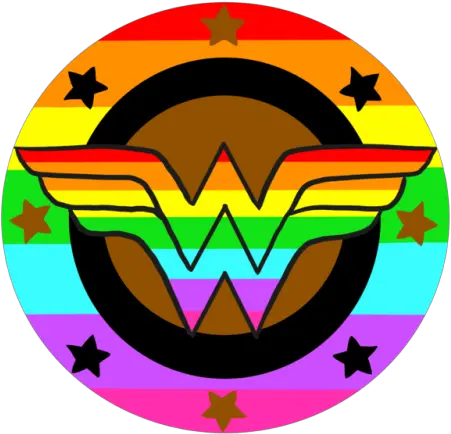Download Lgbt Wonder Woman Logos Wonder Woman Logo Png Wonder Woman Logo Lgbt Wonder Woman Logo No Background