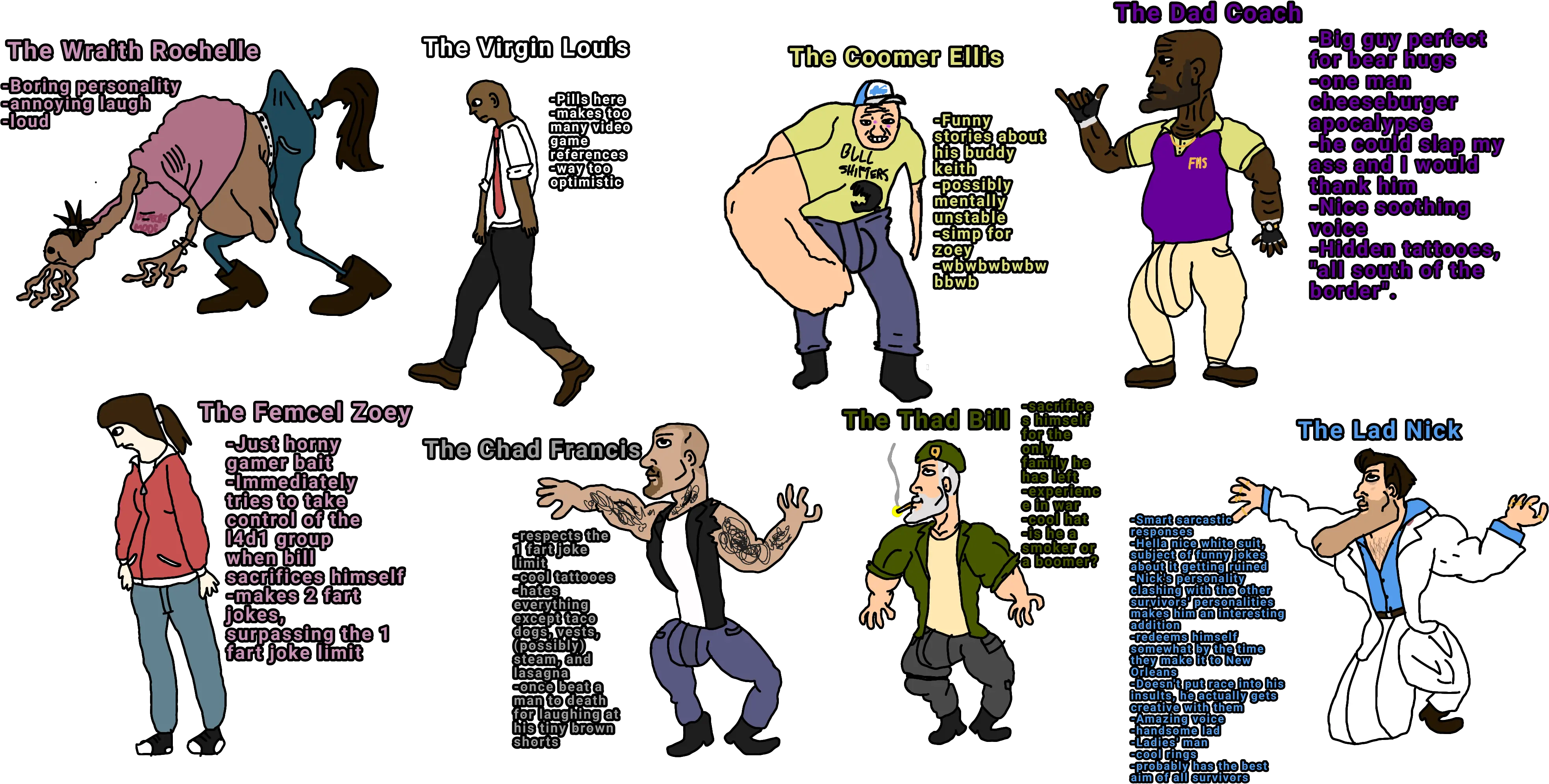 Left 4 Dead 2 Characters Ranked Imo Left 4 Dead Keith Png Left 4 Dead 2 Png