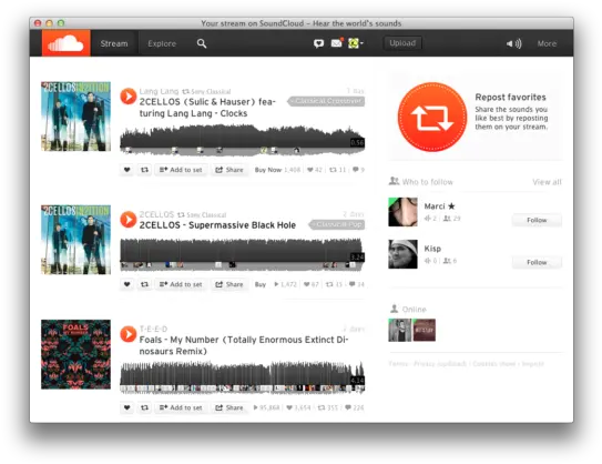 8 Best Soundcloud Desktop Apps For Mac Soundcloud Desktop App Mac Png Soundcloud Logo Black