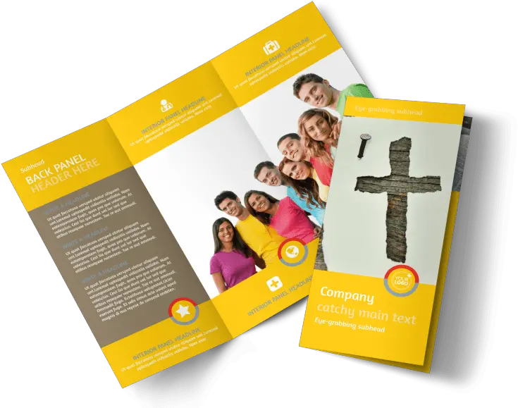 Youth Ministry Brochure Template Mycreativeshop Brochure For Youth Organization Png Religious Icon Templates