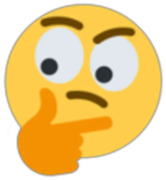 Download Thinking Face Emoji Thinking Emoji Meme Thinking Emoji Eyes Emoji Png Meme Transparent