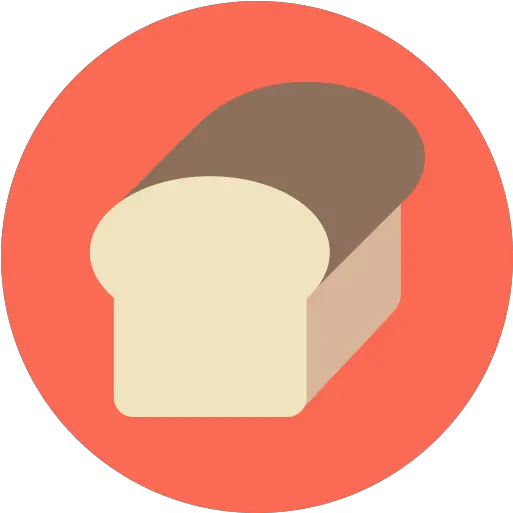 Food Icon Flat Bread Bread Icon Flat Png Bread Loaf Icon