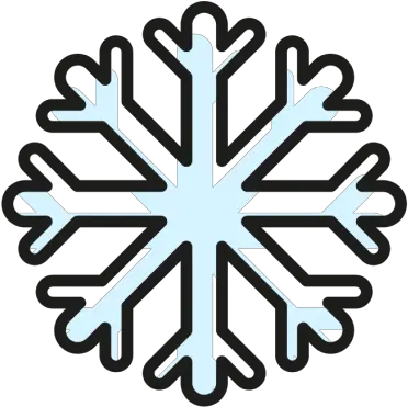 Snowflake Snow Winter C Free Icon Of Cartoon Snowflakes White Background Png Snowflake Icon Vector