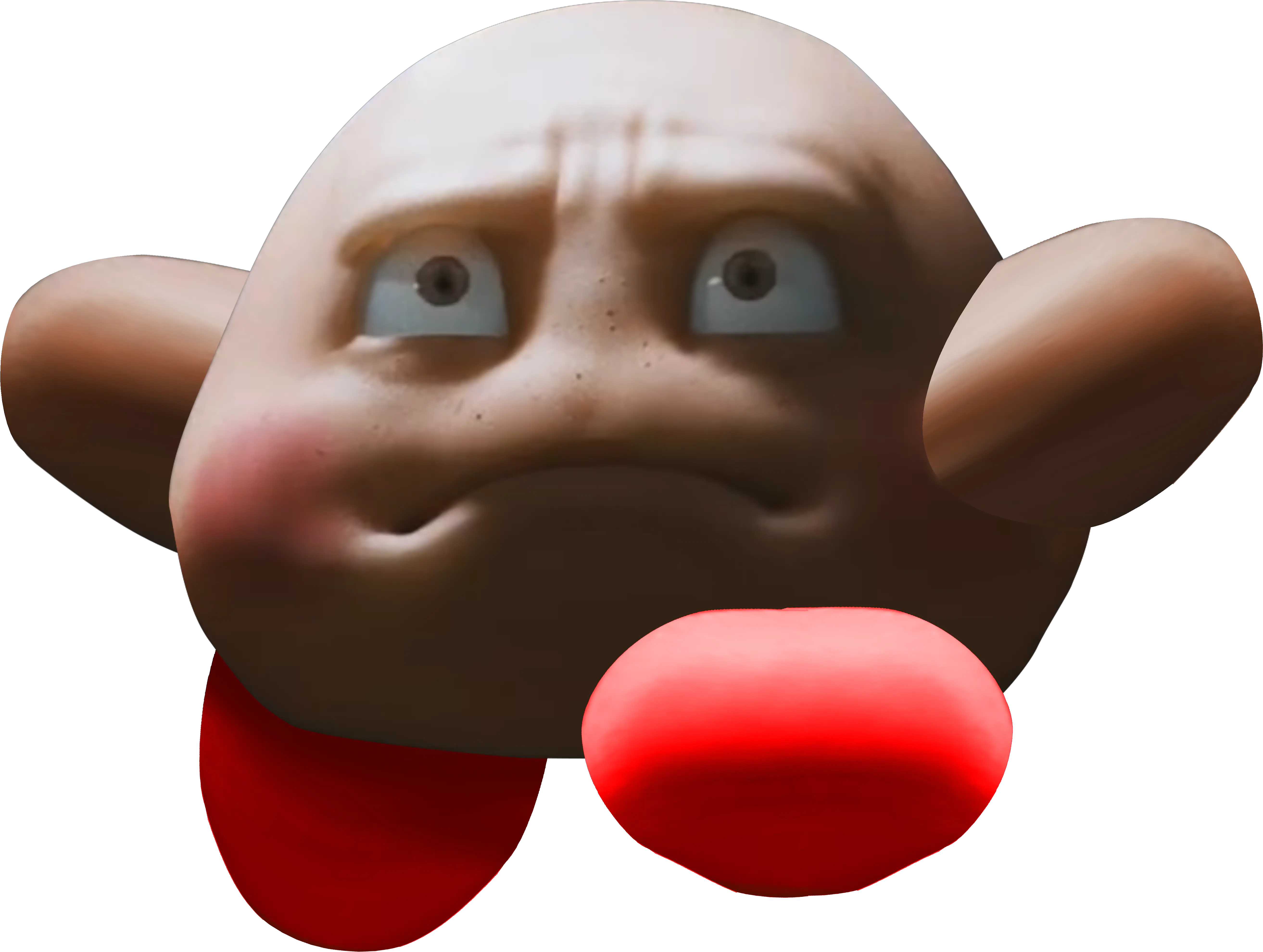 Who Else Is Excited For The New Kirby Movie Coming Out After Mr Mime Face On Kirby Png Kirby Transparent Background