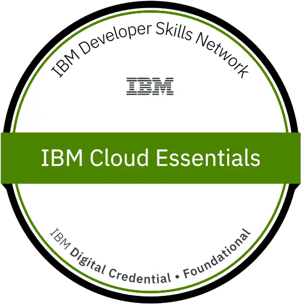 Ibm Badge Templates Credly Ibm Cloud Computing Badge Png Ibm Cloud Icon
