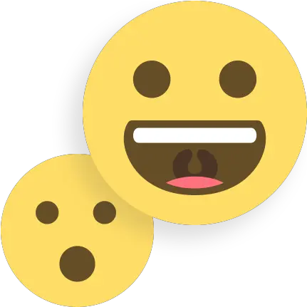 Surprised Emoji Happy And Surprised Emoji Full Size Png Smiley Surprised Emoji Png