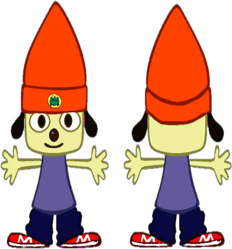 Download Parappa Front Back Parappa The Rapper Back Full Parappa The Rapper Back Png Parappa The Rapper Logo