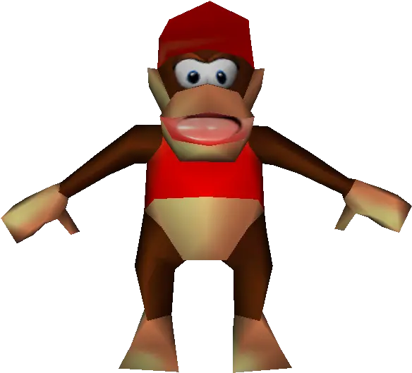 Nintendo 64 Donkey Kong 64 Diddy Kong Multiplayer Donkey Kong 64 Transparent Png Kong Png