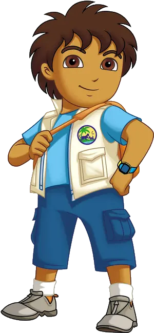 Download Hd Diego Dora The Explorer Dora Diego Characters Go Diego Go Png Dora The Explorer Png