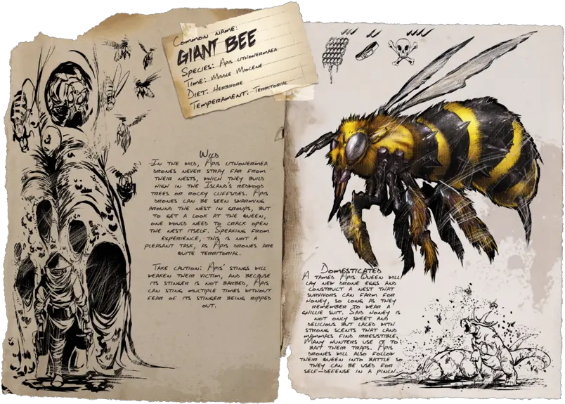 Survival Ark Survival Evolved Giant Bee Png Bee Png