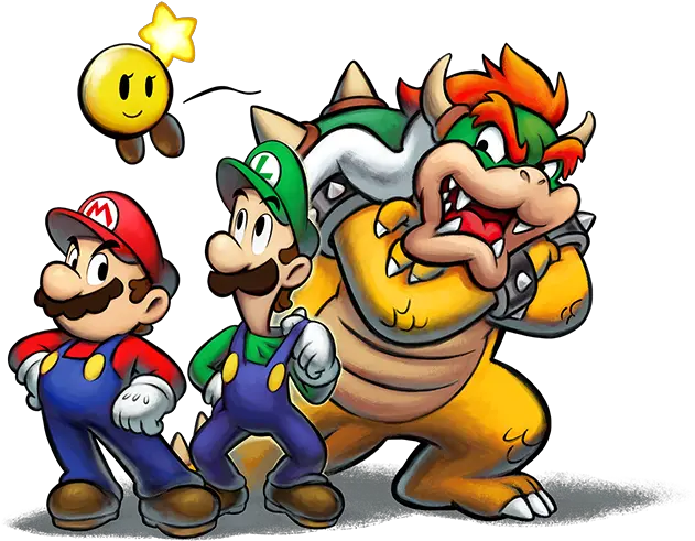 Gonintendotweet Mario And Luigi Inside Story Bowser Journey Png Mario And Luigi Transparent