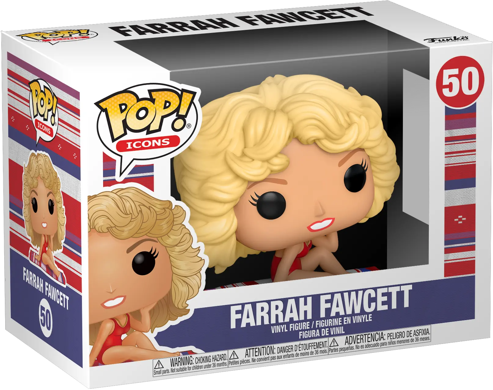 Funko Pop Icons Farrah Fawcett Funko Pop Png High Value Target Patrol Icon