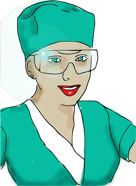Nurse Woman Girll Free Vector Graphic On Pixabay Enfermera Instrumentista Dibujo Animado Png Nurse Hat Png