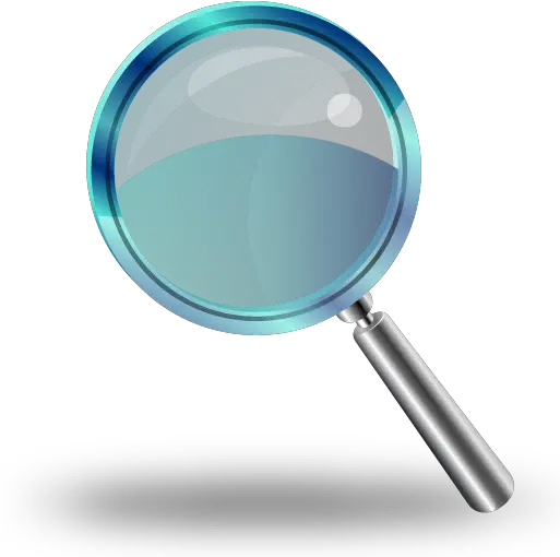 Download Crystal Style Magnifying Glass Png Image 36056 For Search Magnifying Glass Icon Png