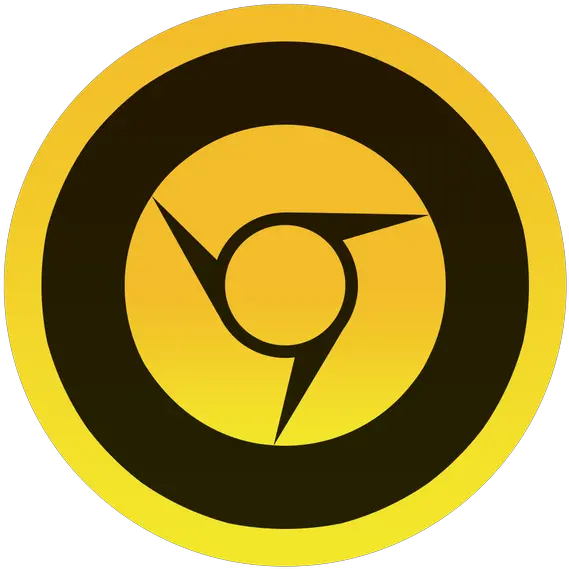 Chrome Icon 1024x1024px Ico Png Icns Free Download Yellow Black Round Logo Chrome Icon Png