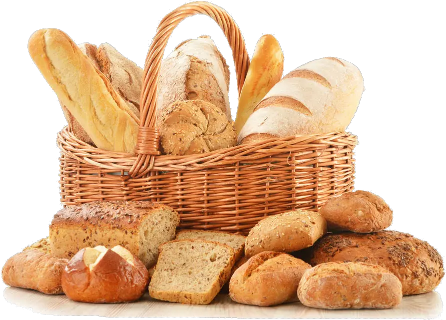 Download Basket Bakery Bread Breakfast Breadbasket Bread Png Bread Clipart Png