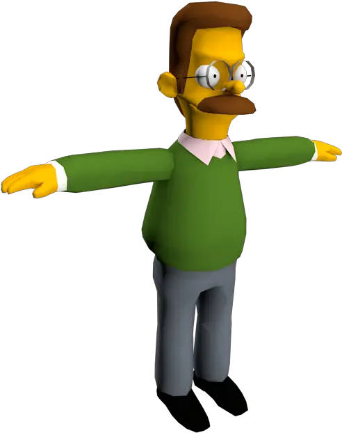 Road Rage Ned Flanders Png Ned Flanders Png