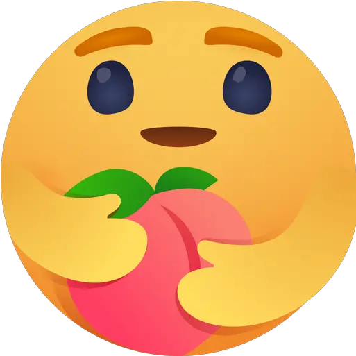 Care Emoji For Peach Logo Icon Of Care Icon Facebook Png Peach Emoji Transparent