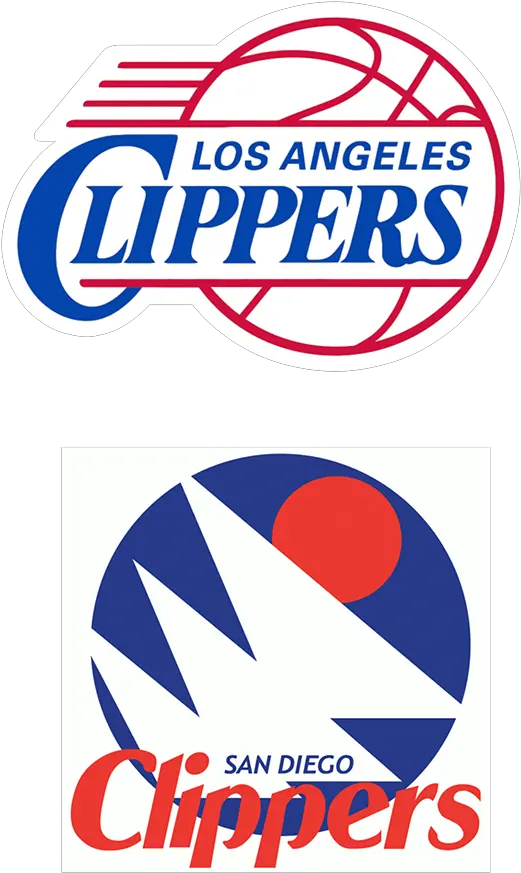 Visual Rebrand La Clippers Old Logo Png Clippers Logo Png