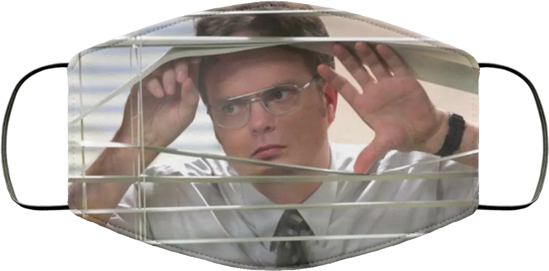 Dwight Schrute Blinds Mask The Office Christian Memes The Office Png Dwight Schrute Transparent