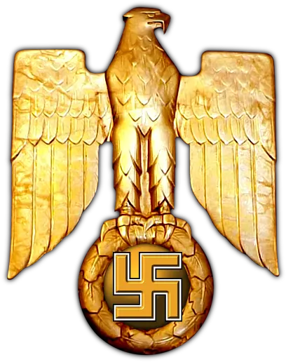 Third Reich Emblems Nazi Golden Eagle Png Nazi Eagle Png