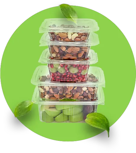 Octal Recyclable Plastic Food Packaging Crystalpack Food Storage Png Crystal Icon Pack