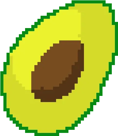 Avocado Pixel Art Maker Clip Art Png Avocado Png