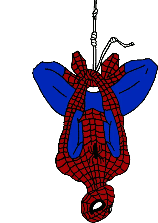 Download Spiderman Clipart Upside Down Amazing Spider Man Drawing Png Spiderman Clipart Png