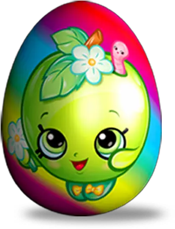 Shopkins Chocotreasure Chocolate Surprise Eggs With Apple Blossom Shopkins Png Shopkins Png