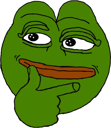 Steam Community Thinking Emoji Pepe Dank Meme Emojie Png Pepe Face Png