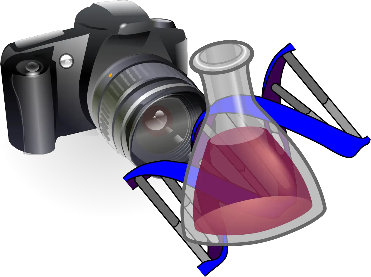 Filephotographing Science Iconsvg Wikipedia Canon Vector Png Science Icon