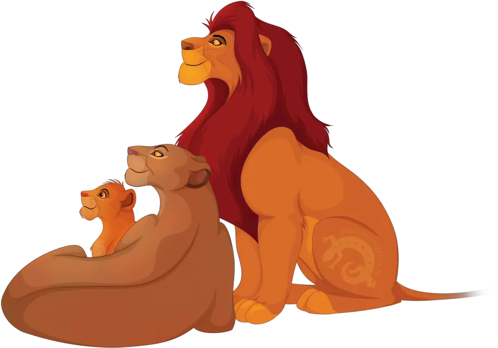 Mufasa Png Pic Sarabi And Cub Simba Transparent Cartoon Simba Mufasa Sarabi Simba Png