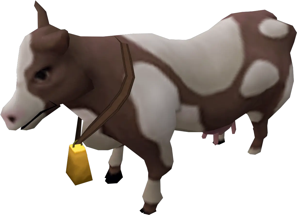 Dairy Cow The Runescape Wiki Rs3 Cow Png Cow Png