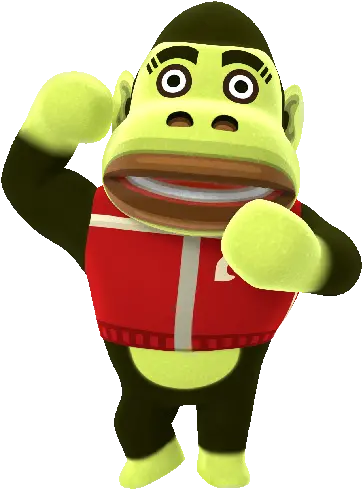 Gorilla Nookipedia The Animal Crossing Wiki Al Animal Crossing Png Gorilla Cartoon Png