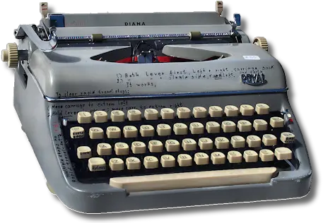 Typewriter Png File Machine Typewriter Png