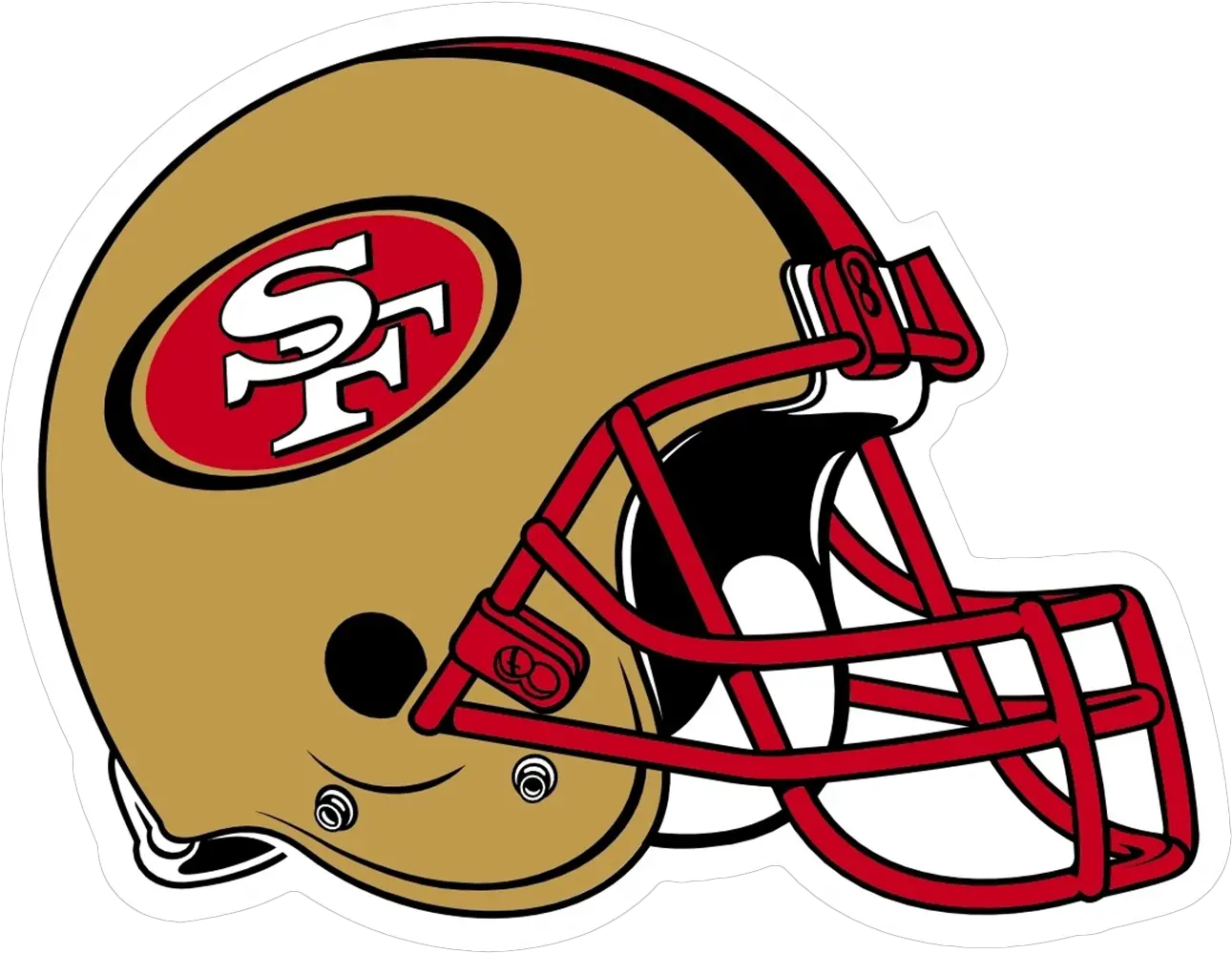 49ers Helmet Logo Png Green Bay Packers Helmet Png 49ers Logo Png