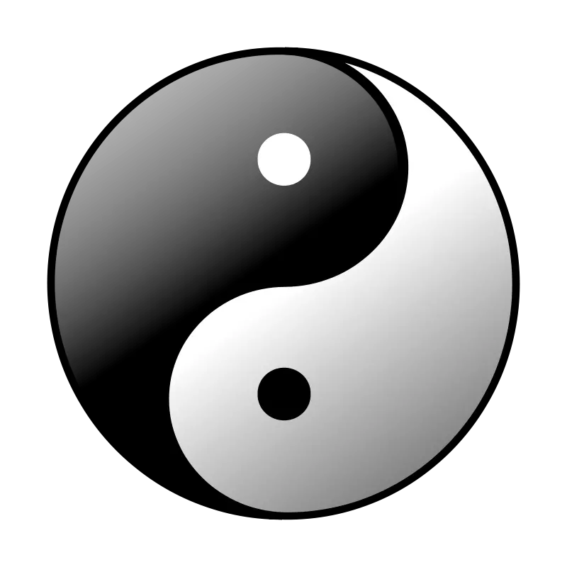 Cropped Yinyanglogopng Novel Saga Yin Yang Png Transparent Yin Yang Png