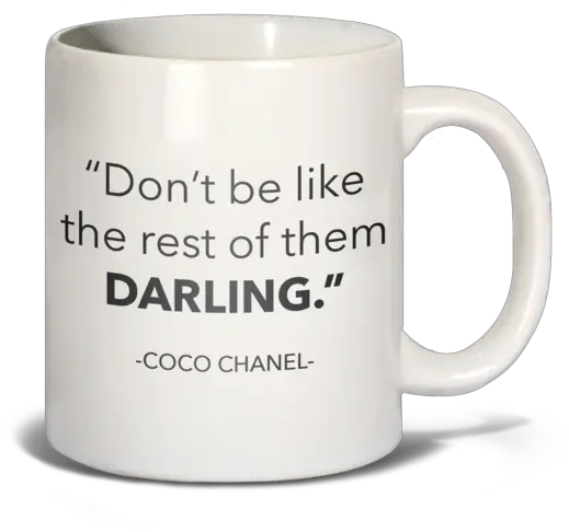 Coco Chanel Mug Parking On A Hill Png Coco Chanel Logo Png